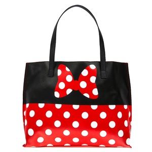 Disney Tote Bag - Mickey And Minnie Mouse Reversible Tote